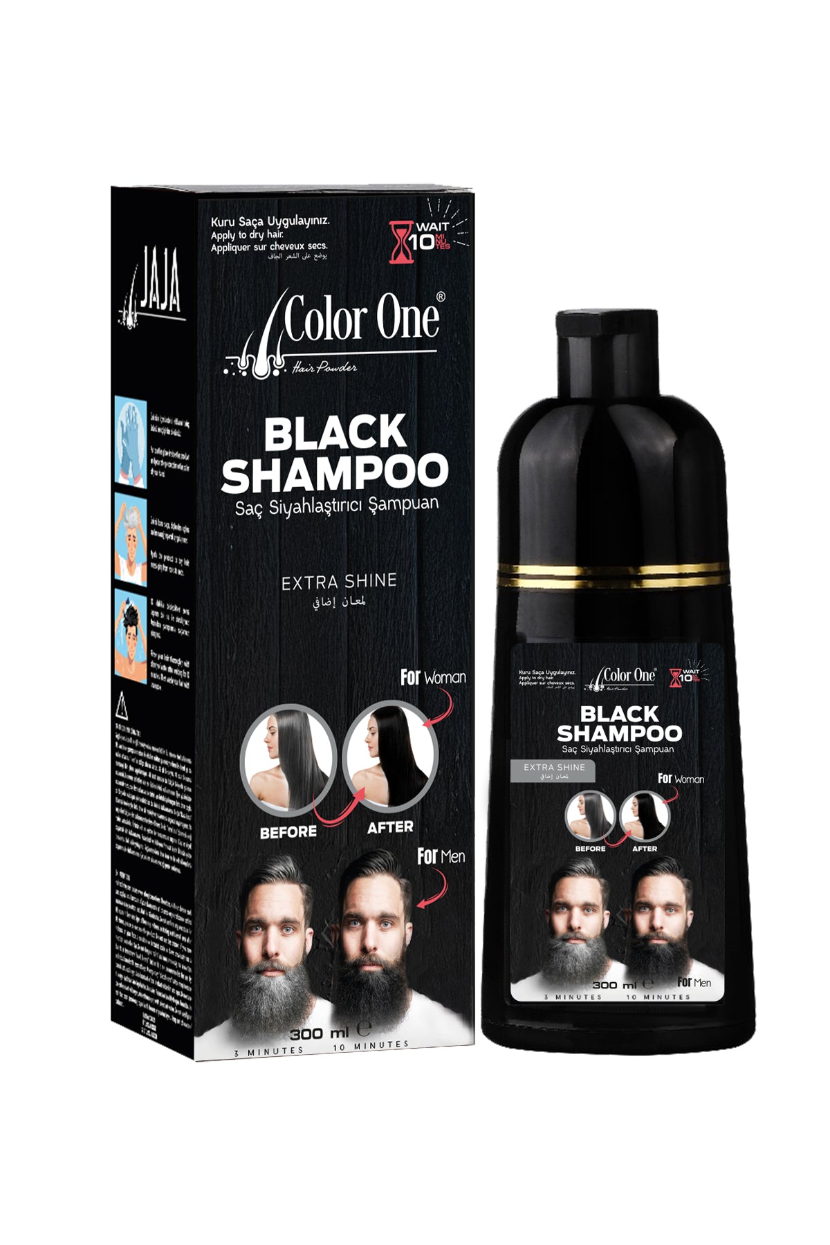 Saç Siyahlaştırıcı Şampuan 300 ML