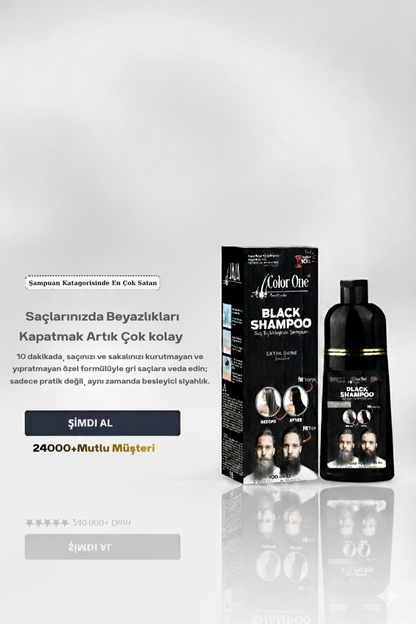 Saç Siyahlaştırıcı Şampuan 300 ML