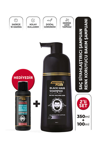 Saç Siyahlaştırıcı Şampuan 350 ml