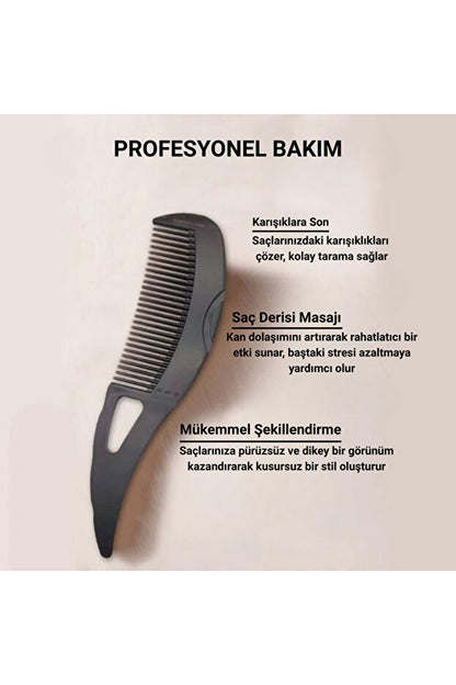 Kepek Kaldırma & Anti-Statik Masaj Fırçası | Kendi Kendini Temizleme Özelliği