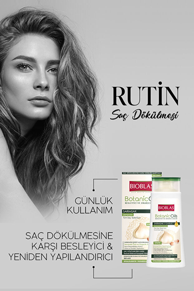 Sarımsaklı Şampuan